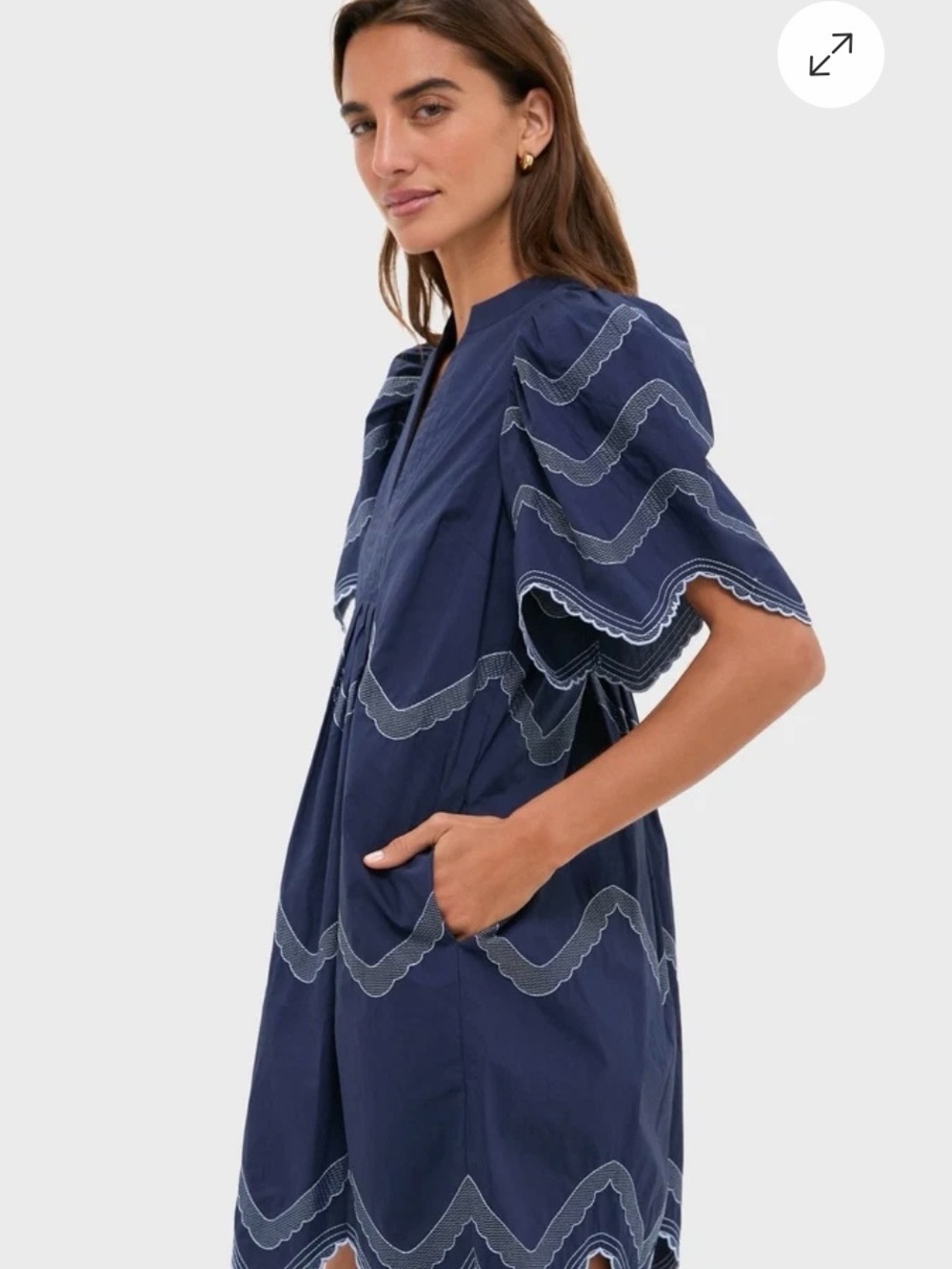 Tuckernut Hyacinth House navy dress - Picture 6 of 13